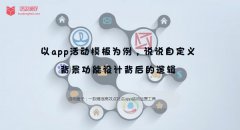 以app活動模板為例，說說自定義背景功能設(shè)計背